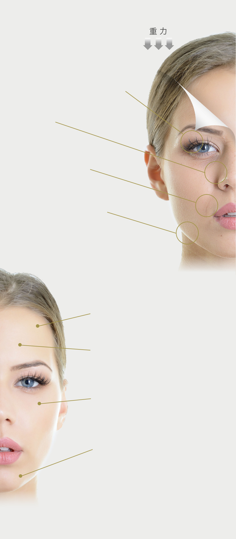 老け見えポイント