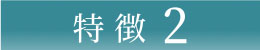 特徴2